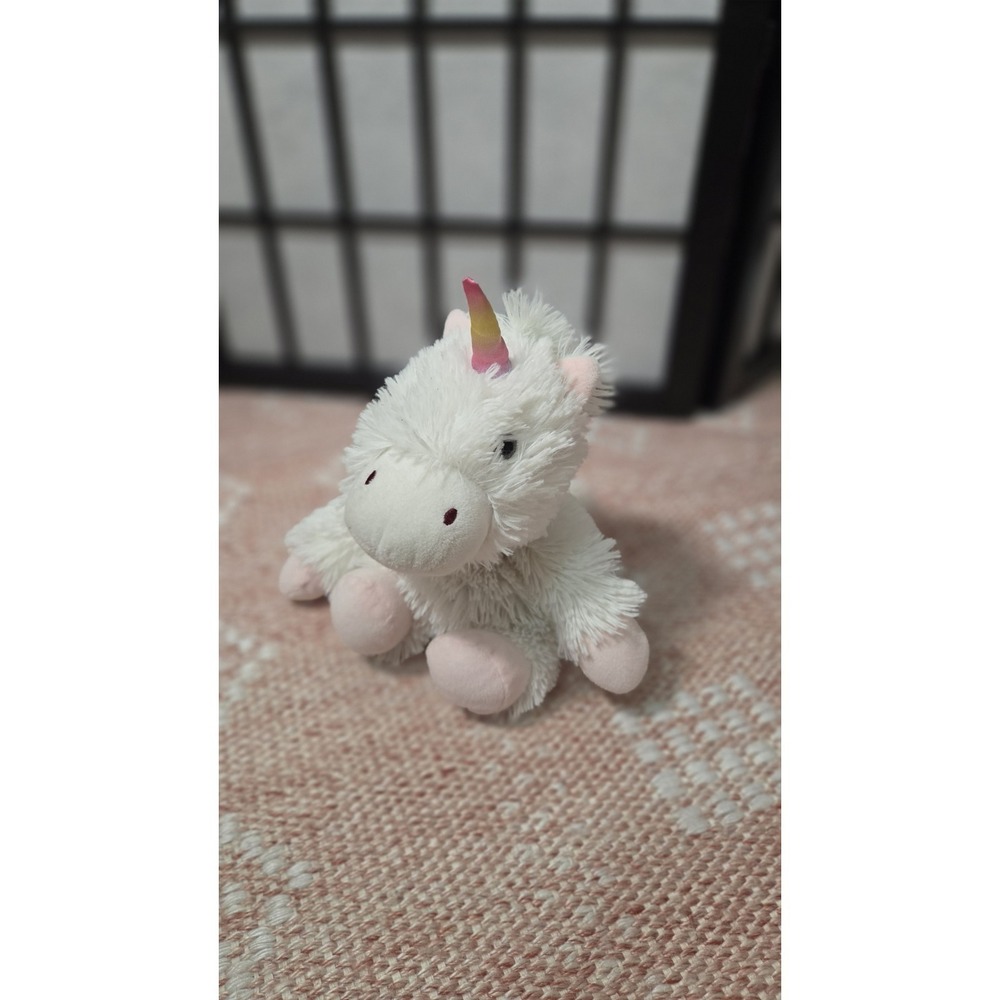 Warmies White Unicorn - 10" Small‎